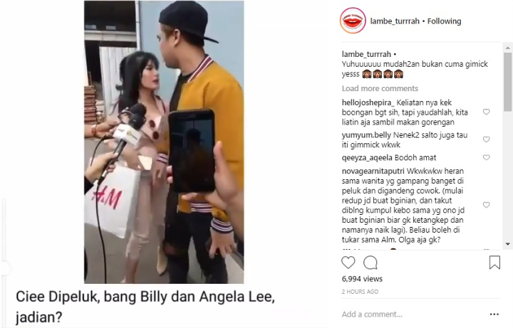 Billy dan Angela Lee
