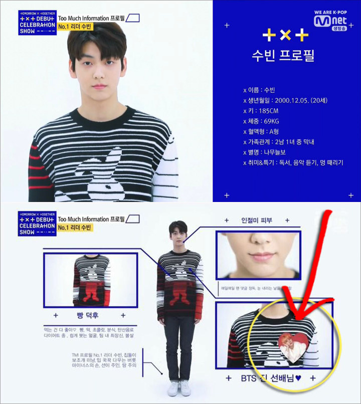 Soobin TXT Keturunan Jin BTS