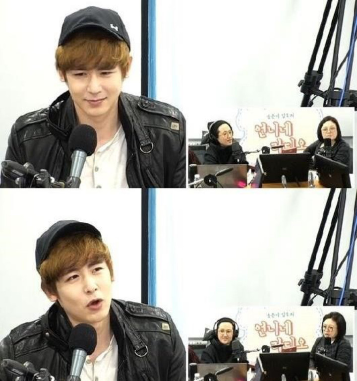 Nichkhun di acara radio