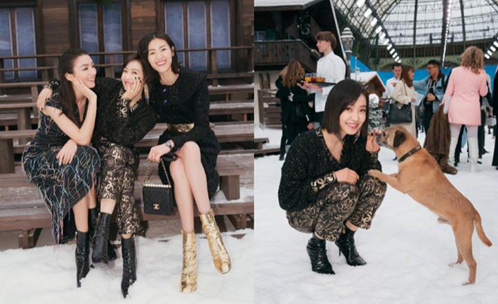 Jennie Black Pink Ketemu Victoria f(x) di Paris Fashion Week