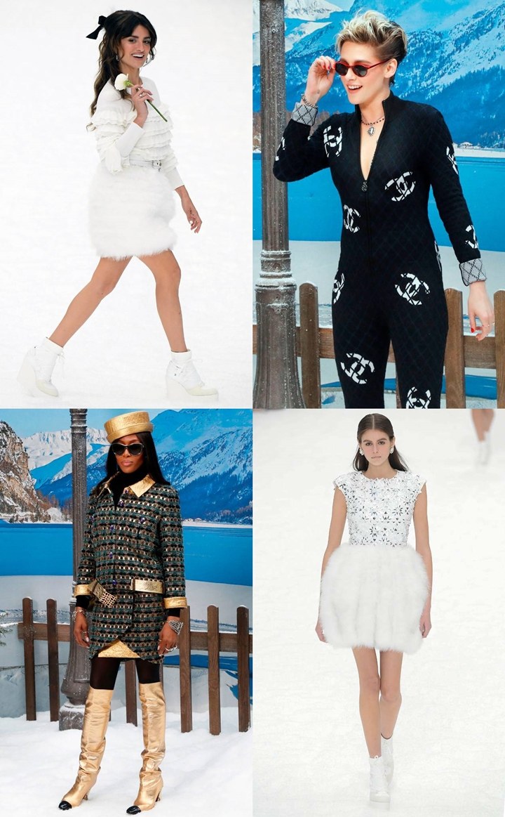 Naomi Campbell, Penelope Cruz, Kristen Stewart, dan Kaia Gerber