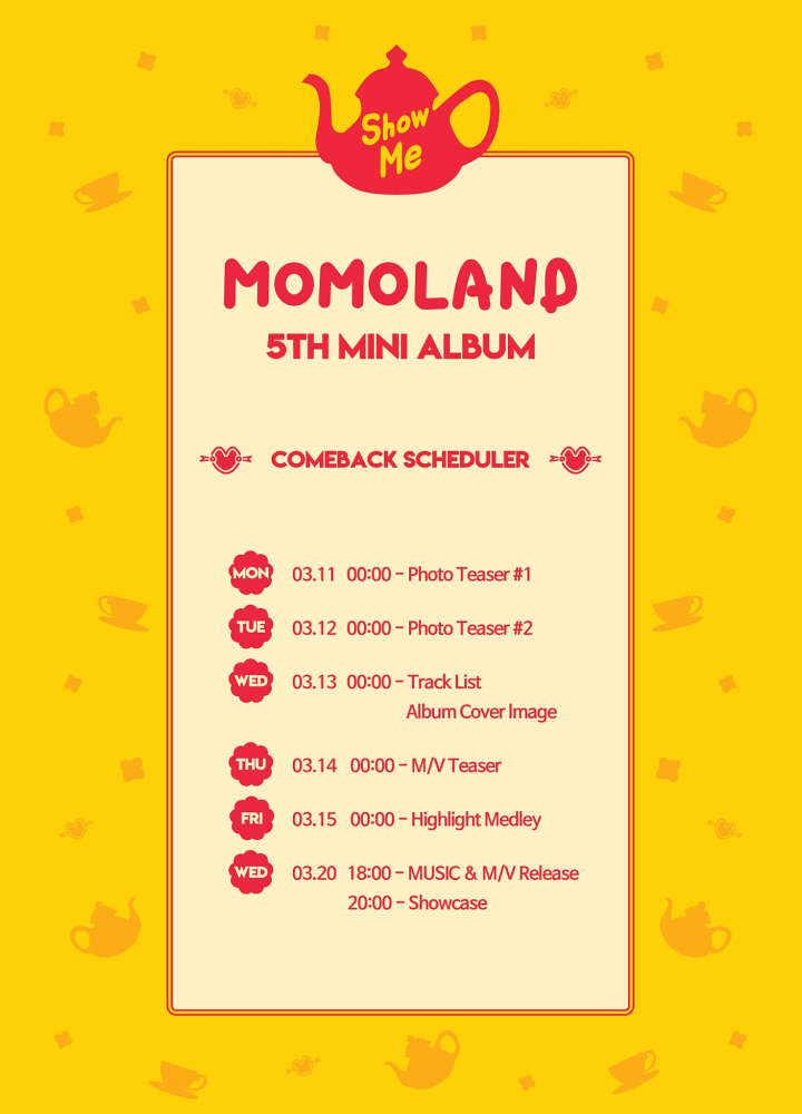 Momoland Rilis Jadwal Comeback Mini Album \'Show Me\', Catat Tanggalnya