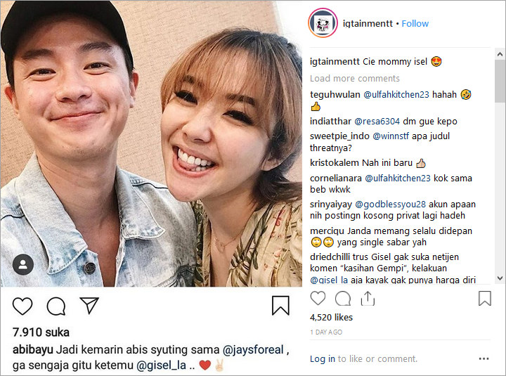 Gisella Anastasia dan Wijin
