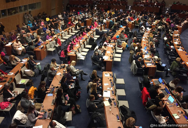 Suasana Konferensi CSW yang Dihadiri Ratusan Perwakilan dari Berbagai Negara
