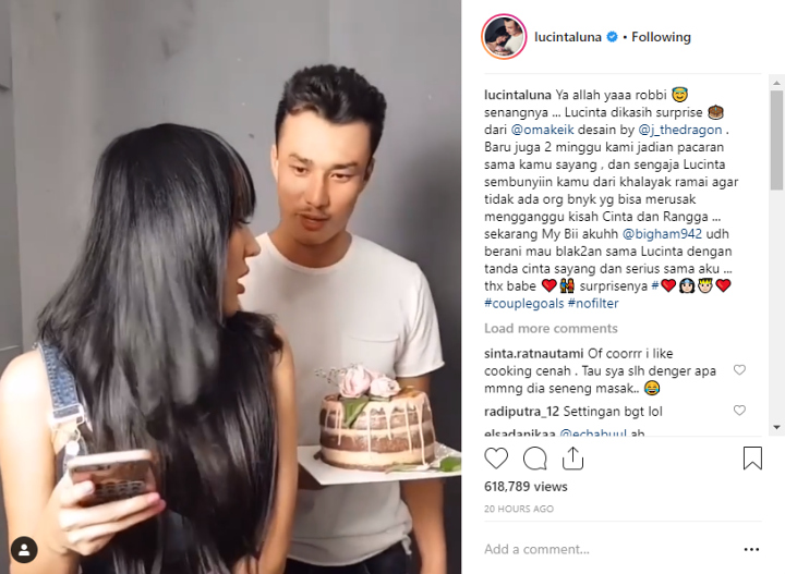 Lucinta Luna Pamer Kejutan Pacar