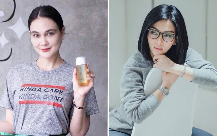 Luna Maya 'Tertawakan' Muka Lawas Syahrini, Pamer Foto Cantik Alami Bak Pengantin Kerajaan 