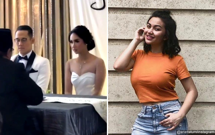 Istri Ryuji Nyaris 'Telanjang' di Akad Nikah Dikira Murtad, Ariel Tatum Minum Alkohol Efek Galau?