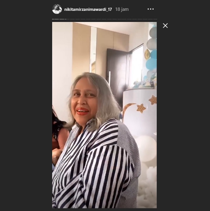 Ibunda Vicky di Rumah Baru Nikita Mirzani