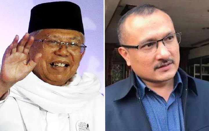 Ma'ruf Amin Banggakan 'Infrastruktur Langit' Jokowi, Ferdinand Hutahaean Beri Komentar Menohok