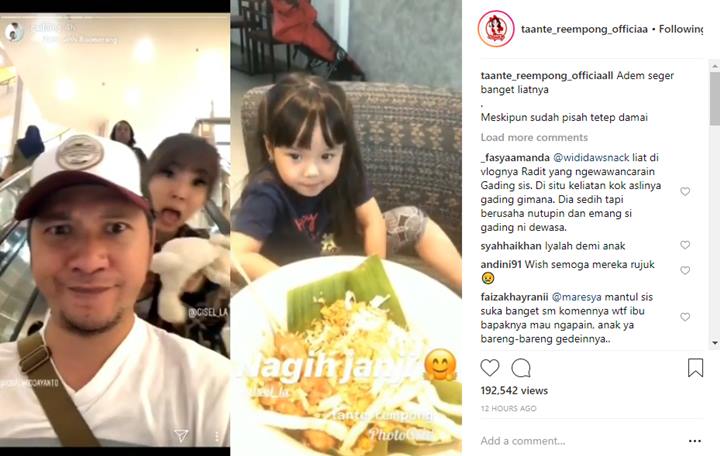 Gisel Gading Gempi Jalan Bareng