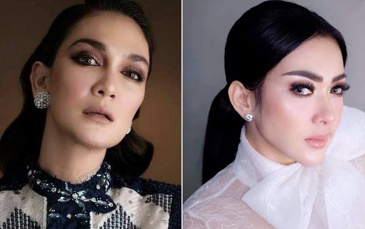 Wajah Luna Maya Dinilai Super Mirip Syahrini Gara-Gara Foto Ini, Setuju?