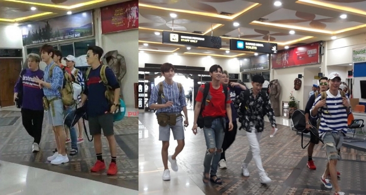 SuJu - TVXQ Mulai Syuting di Yogyakarta, Imutnya Lee Donghae Lompat-Lompat Ceria