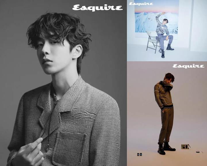 Nam Joo Hyuk di pemotretan majalah