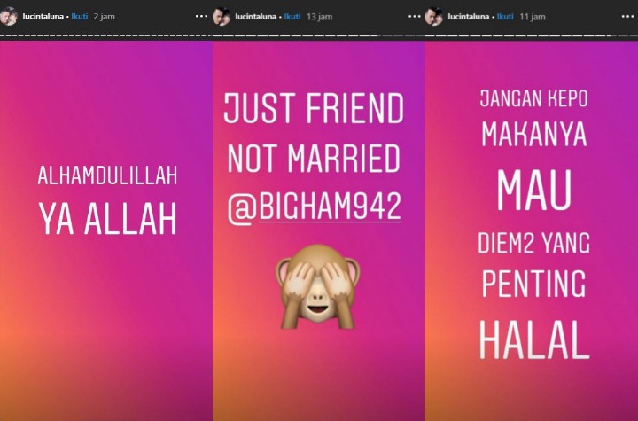 Lucinta Luna Tulis Curhatan Usai Dikabarkan Nikah