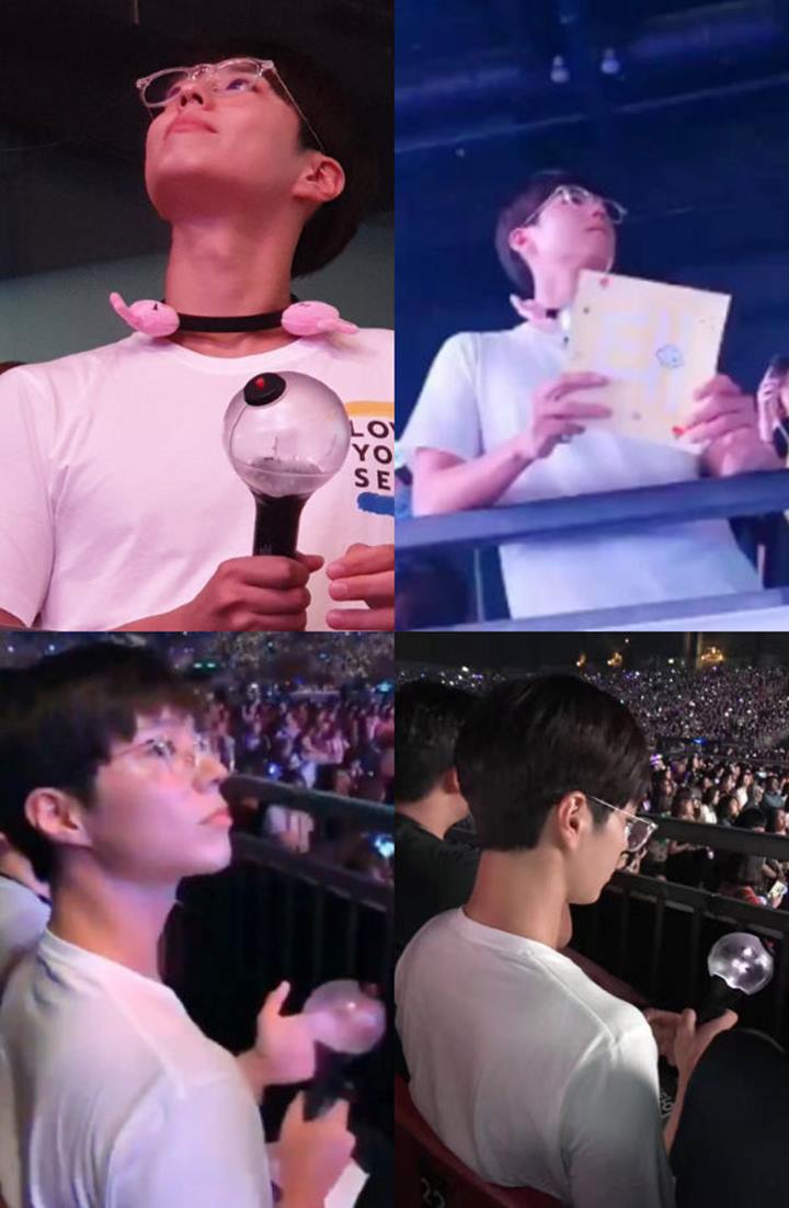 Park Bo Gum Nonton Konser BTS di Hong Kong