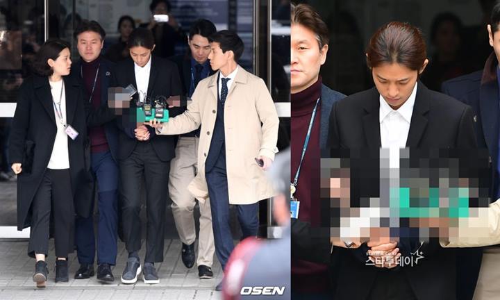 Jung Joon Young Digiring ke Tahanan dengan Tangan Diikat