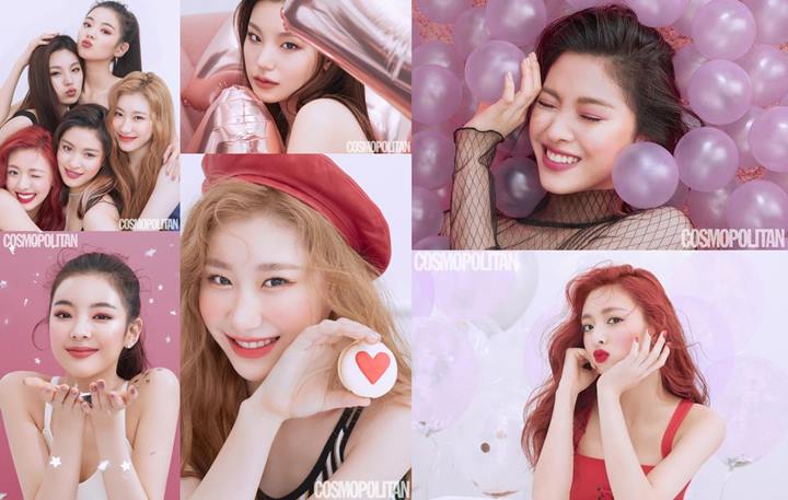 ITZY Tampil Cantik di Cosmopolitan