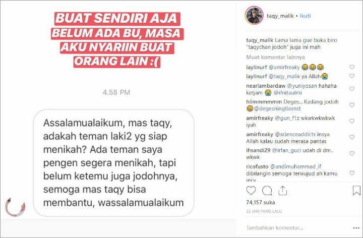 Taqy Cari Jodoh