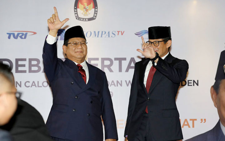 Prabowo Puji Sandiaga: Ganteng, Mapan, Pintar Cari Sumbangan