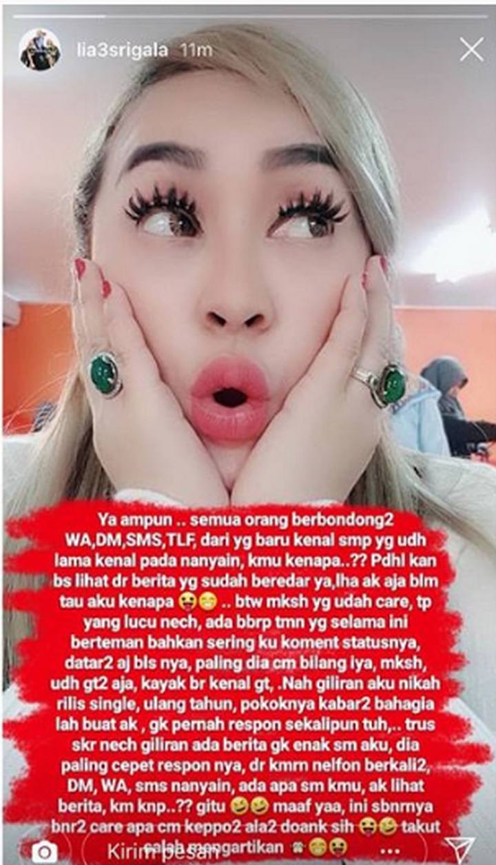 Nasib Lia 3 Srigala Pasca Fitnah Syahrini