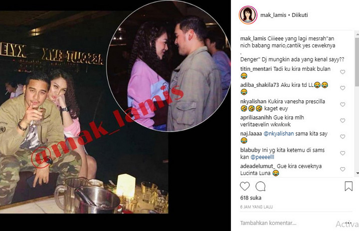 Inikah kekasih Mario Lawalata?