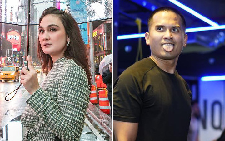 Luna Maya Nyanyi 'Oh Indahnya' Diduga Senang Ketemu Ariel, Faisal Pengusaha Tajir Patah Hati?