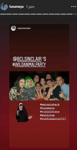 Luna Maya dan Sahabat