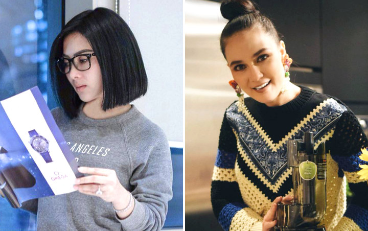  Luna Maya 'Gelap' Saat Syahrini Sibuk Pamerkan Pernikahan