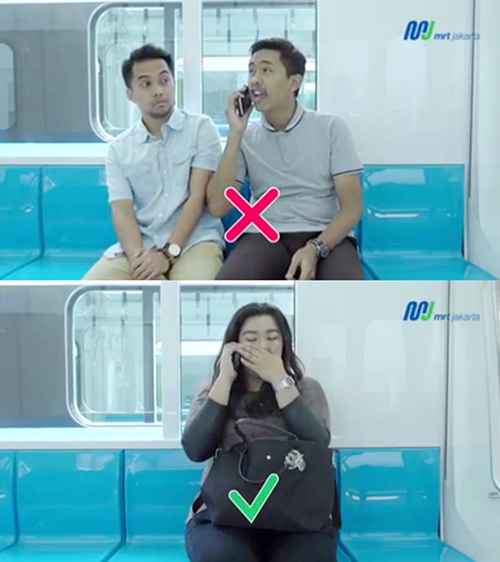 Jangan Menelpon dengan Suara Keras