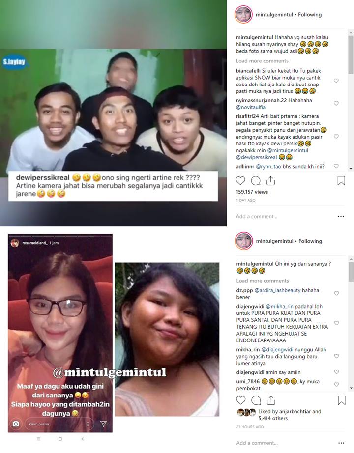 Sindiran Dewi Persik