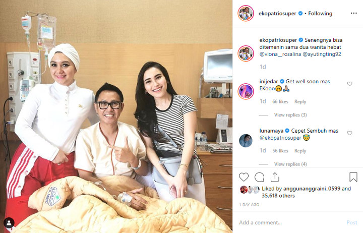 Eko Patrio Jatuh Sakit