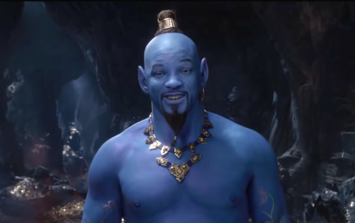 Will Smith Pamer Kekuatan sebagai Genie di Promo Baru 'Aladdin'