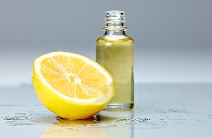 Lemon dan minyak almond