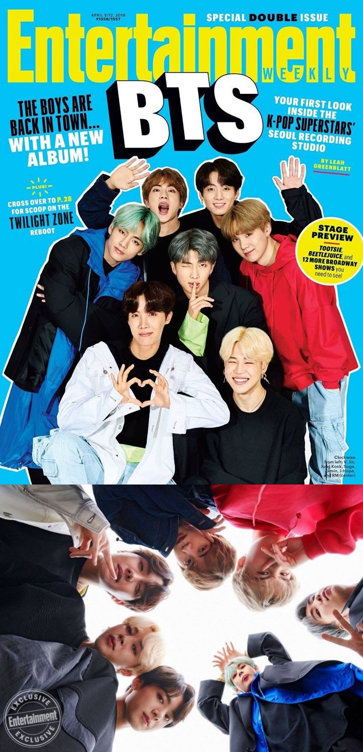 BTS Pemotretan Eksklusif dengan Entertainment Weekly