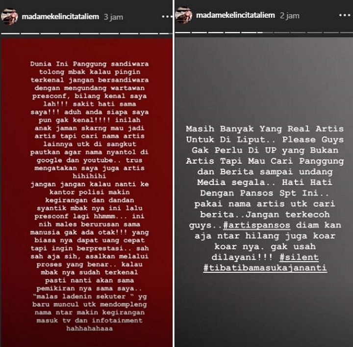 Tata Liem Sindir Barbie Nouva Pansos?