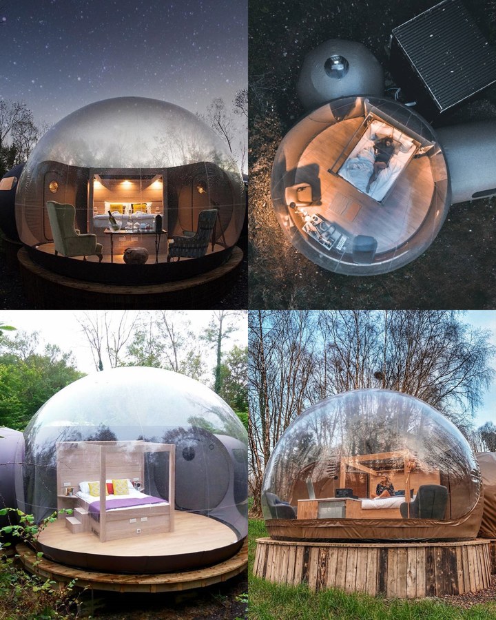 Forest Domes, Finn Lough Resort di Irlandia