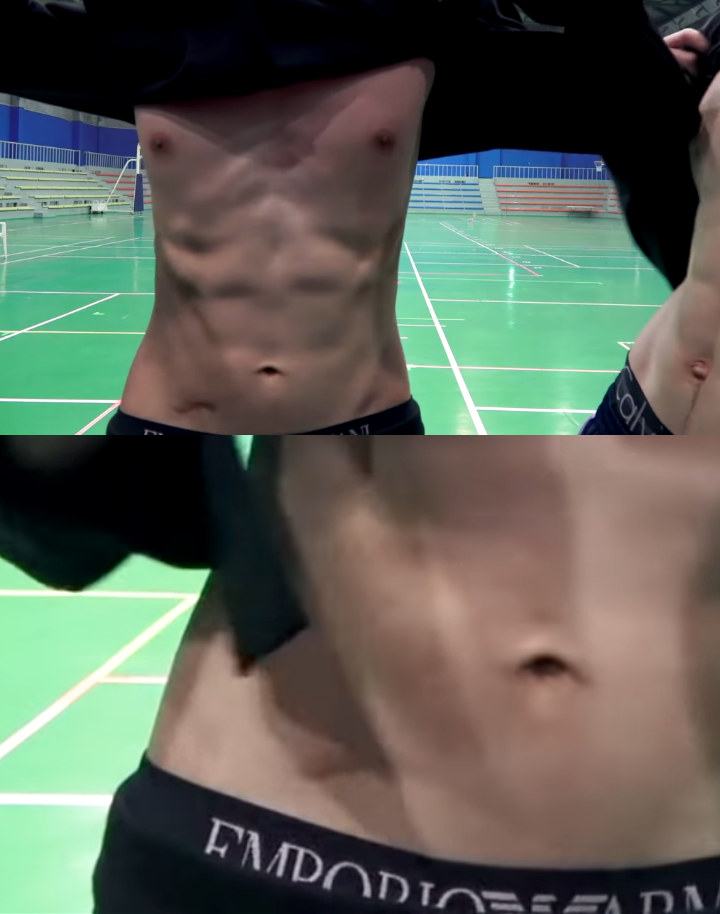 Taeyong NCT yang Umbar Abs Bareng Jaehyun Ternyata Punya Bekas Ini di Perutnya