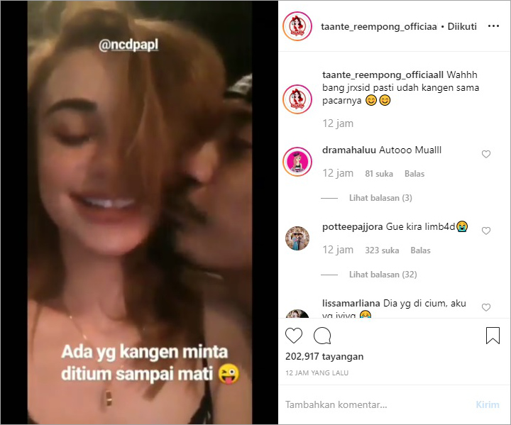Jerinx Nora Pamer Kemesraan