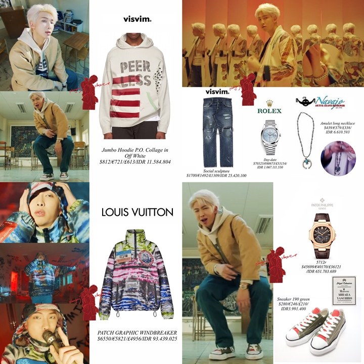 Harga Outfit RM di Teaser Comeback BTS