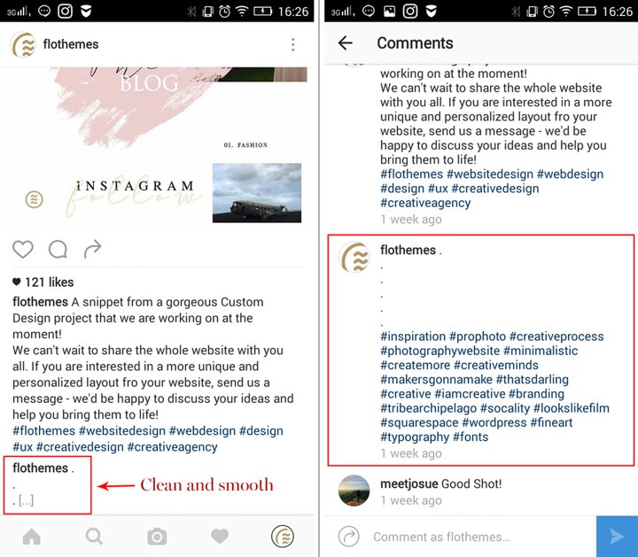 Gunakan Hastag yang Relevan dalam Caption