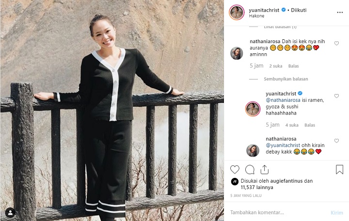 Yuanita Christiani Balas Komentar Netter