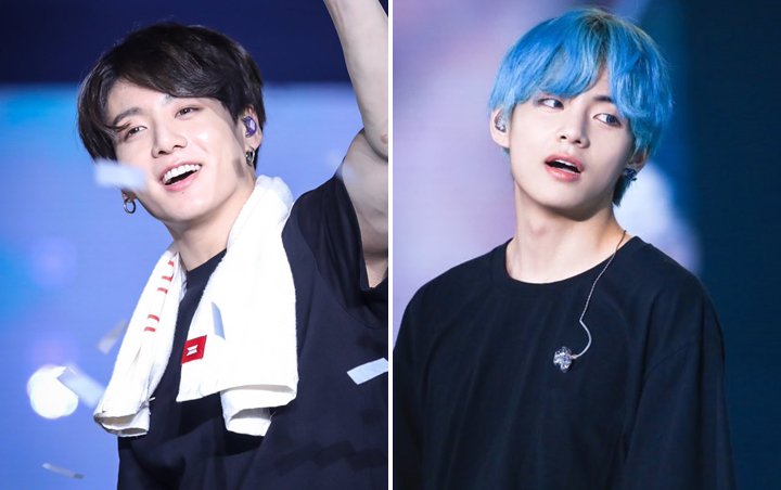 Jungkook dan V BTS Dulu Imut Sekarang Terlalu Tampan, Ini 