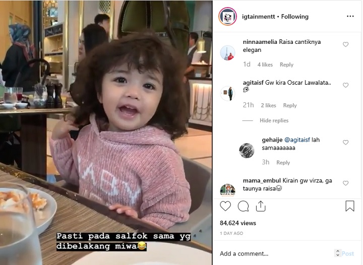 Raisa Terciduk di Video Selebgram