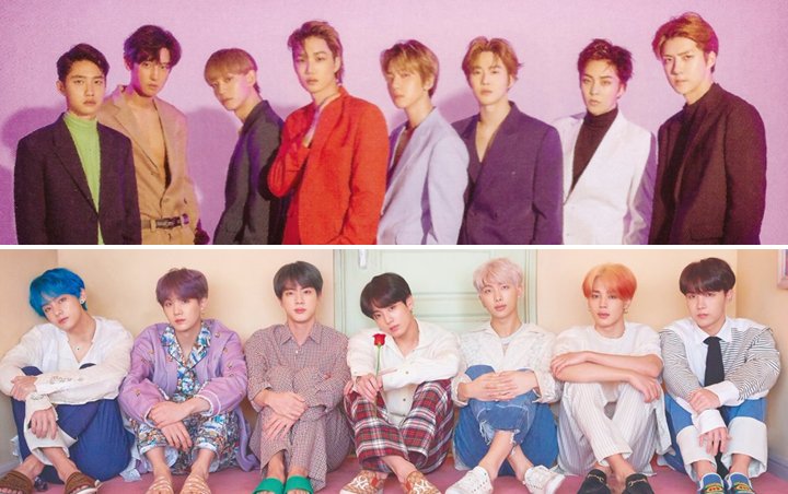 EXO Dan BTS Dinobatkan Sebagai Grup Yang Memiliki Fans Paling 'Kerja Keras' Oleh Netter Karena Ini