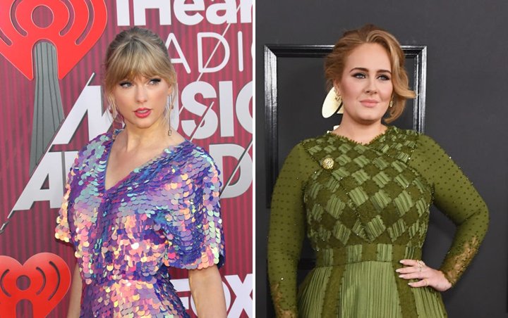 Taylor Swift dan Adele Diduga Tengah Siapkan Lagu Kolaborasi