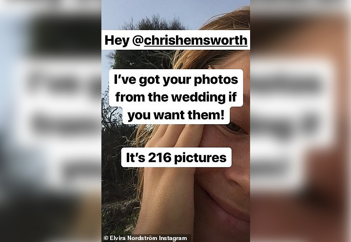 Chris Hemsworth hampir sebarkan foto pernikahan Liam dan Miley