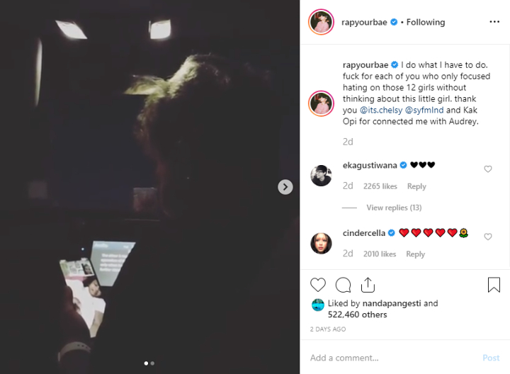 Reza 'Arap' Oktovian Bikin Haru Video Call dengan Audrey