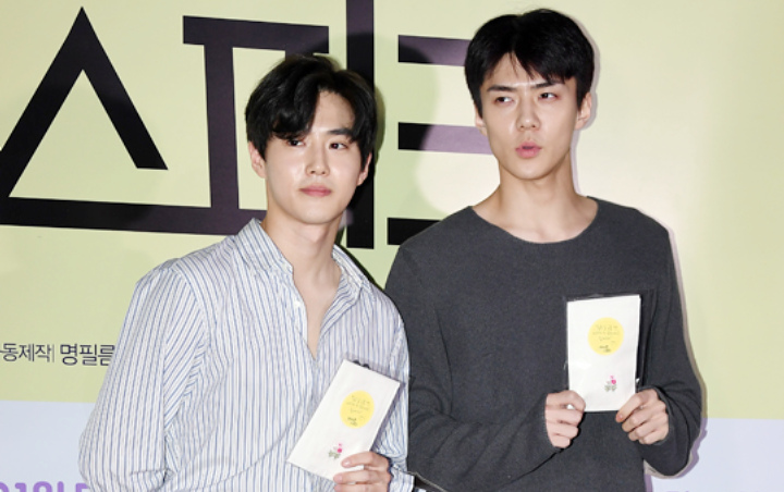 Suho Ucapkan Selamat Ultah, Ekspresi 'Jelek' Sehun Nyolong Fokus