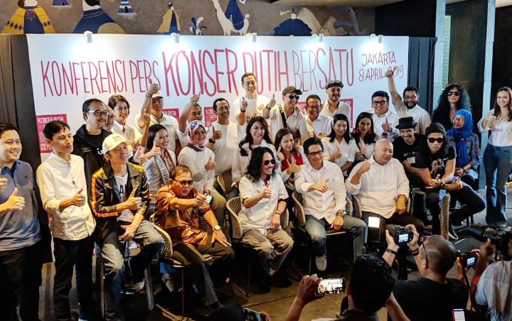 Slank dan Ratusan Artis Siap Gelar Konser 'Putih Bersatu' di GBK Demi Dukung Jokowi-Ma'ruf