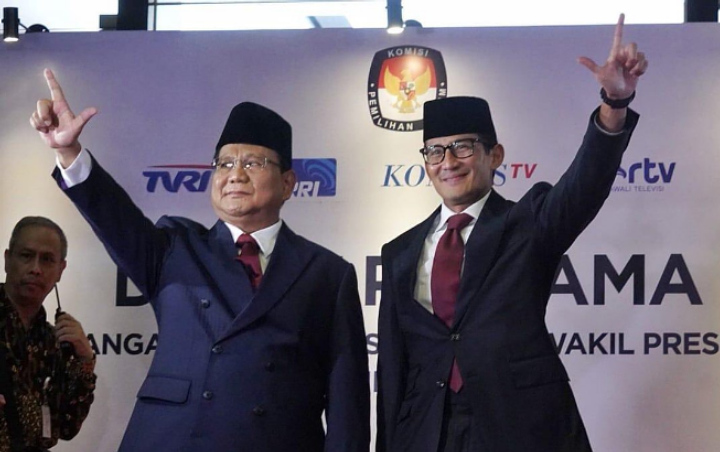  Dapat Giliran Pertama Paparkan Visi Misi, Prabowo-Sandiaga Singgung Kebocoran Anggaran Negara